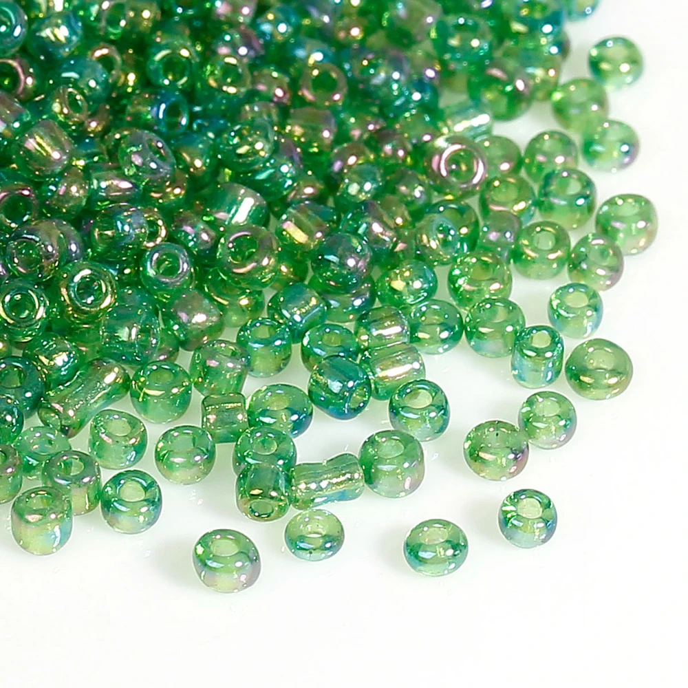 Doreen kutusu sıcak 100 Gram yeşil cam tohum boncuk 10/0 takı yapımı (B09082)|seed beads 10/0|glass seed beadsbeads 10/0 - AliExpress