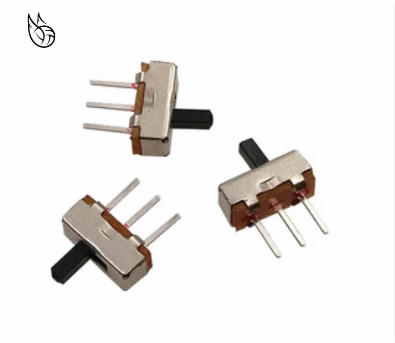 

50 pcs Interruptor on-off mini 1 Way 2 Band Slide Switch PCB Mount SS12d00G4 # DSC0039