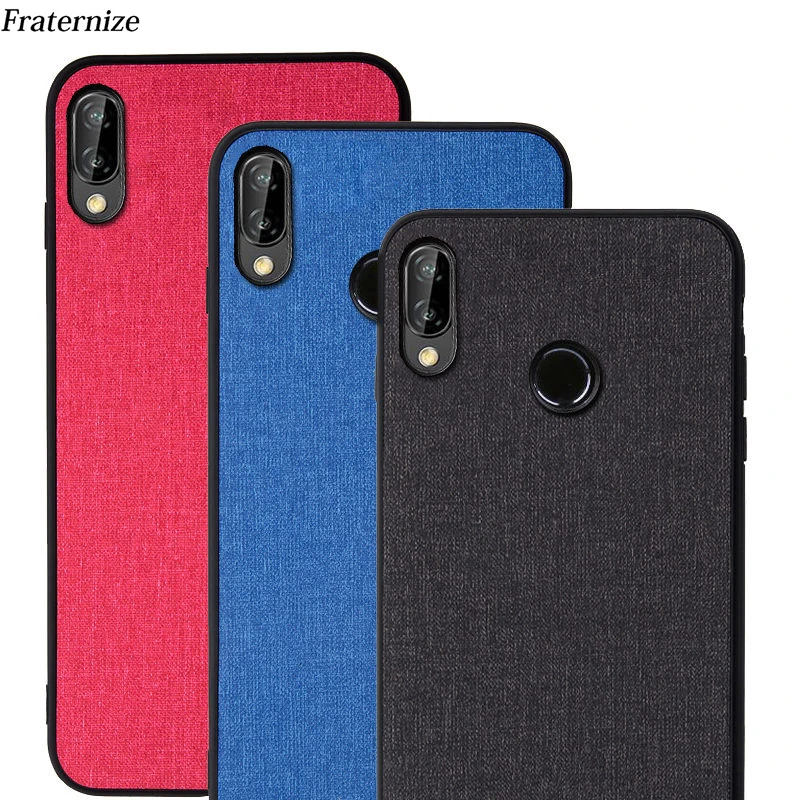 

Silicone Bumper Fabric Case For Huawei P20 Mate 20 Lite Pro TPU Soft Silicon Cloth case For Huawei Nova 3 3E 3i P Smart Plus