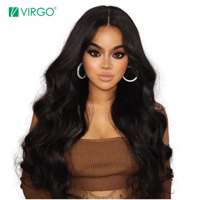 Virgo Hair Brazilian Body Wave Wigs for Women Lace Front Human Hair