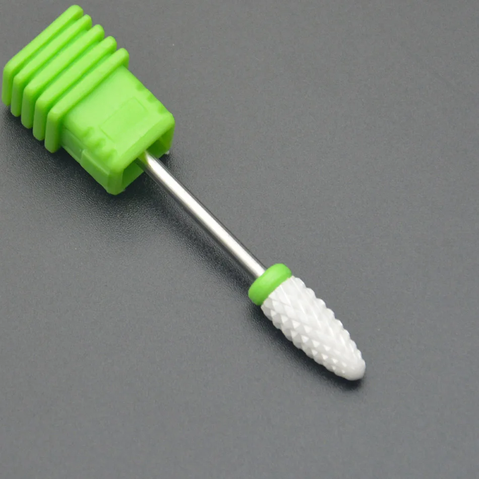 ROHWXY керамический сверло для ногтей маникюрный аппарат аксессуары роторный Электрический пилочки для ногтей маникюрный резак инструменты для дизайна ногтей - Цвет: 09