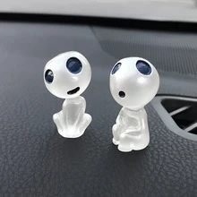 2 шт./компл. украшение автомобиля игрушки Мини чужой куклы световой дух эльф Смола авто интерьер украшение для приборной доски аксессуары отделкой подарки