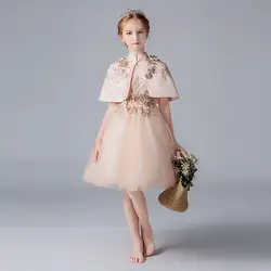 2019 Новое Кружевное платье Свадьбы Платье для девочек в цветочек на молнии вечерние банкет вечерние показать Бальное Платье Vestidos De Fiesta