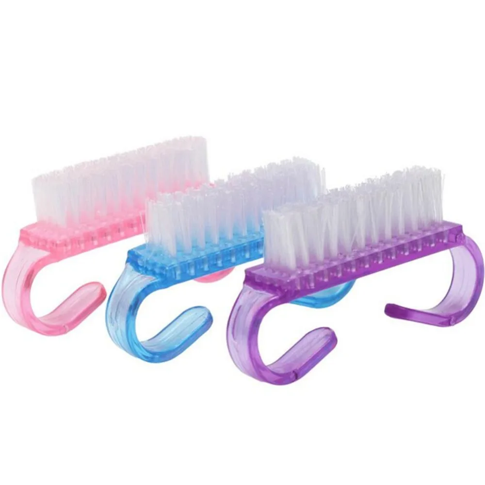 

1pcs Hot Cleaning Nail Brush Tools File Nail Art Care Manicure Pedicure Soft Remove Dust Small Angle Clean