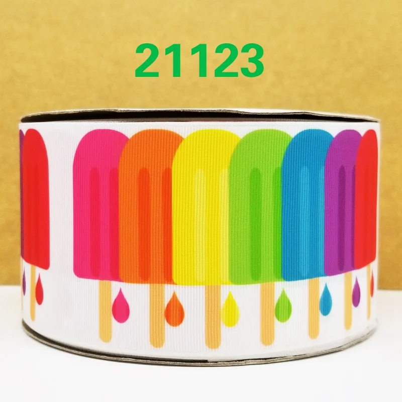 21123 50 двор мультфильм печатных grosgrain ленты 21075 - Цвет: 21123