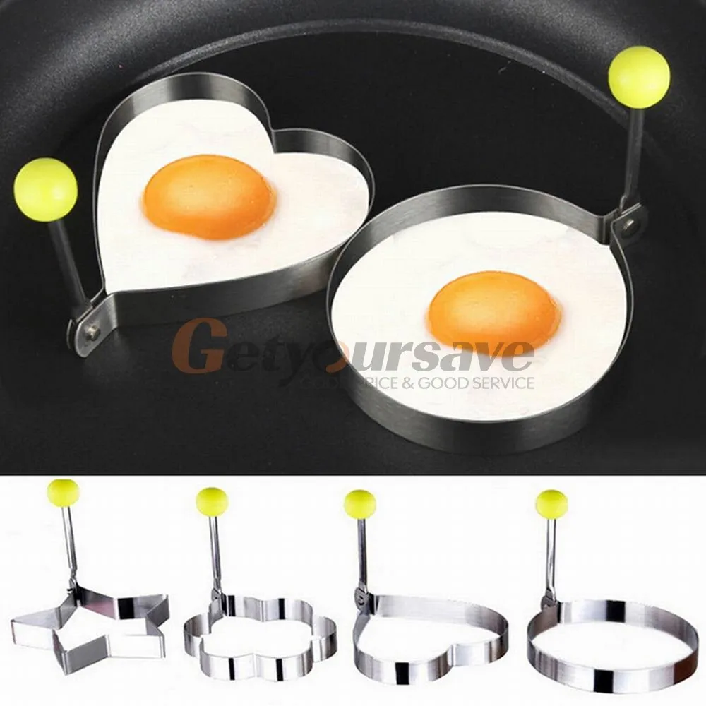 

Stainless Steel Fried Egg Shaper Pancake Mould Mold Kitchen Cooking Tools
