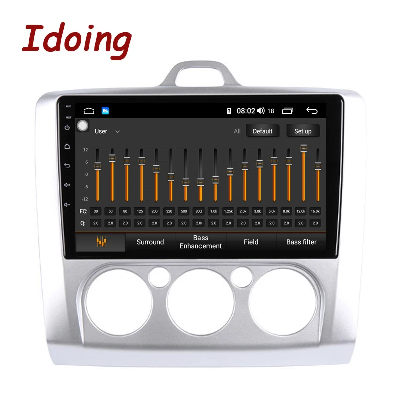 Sale Idoing 9"2.5D IPS Octa Core Car Android 8.1 Radio Multimedia Player For Ford Focus 2 3 Mk2 Mk3 2004-2013 GPS Navigation NO 2DIN 2 Sale Idoing 9"2.5D IPS Octa Core Car Android 8.1 Radio Multimedia Player For Ford Focus 2 3 Mk2 Mk3 2004-2013 GPS Navigation NO 2DIN 2