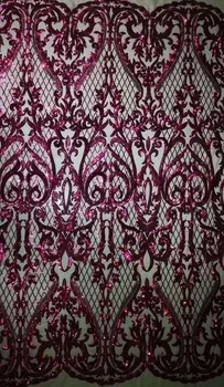 

Classic Leopard Glossy French Mesh ZLL-2921 African Lace Nigeria Lace Fabric Dresses Women's Preferred Mesh