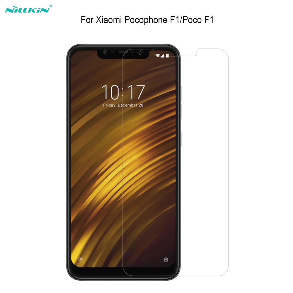 Закаленное стекло для Xiaomi Pocophone F1 защита экрана Nillkin Amazing H + Pro взрывозащищенное mi