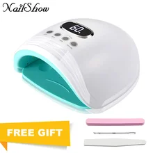 60 Вт УФ светодиодный светильник для ногтей 30 светодиодный s Смарт Сушилка для ногтей светолечение для маникюра Инструменты отверждения гель для ногтей инструменты для полировки ногтей красный синий свет