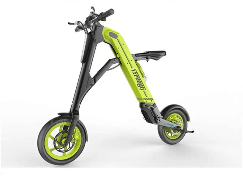  Portable Electric Bike Two Wheel Self Balancing scooters 12 inch 280W 36V/48V Foldable Electric Sco