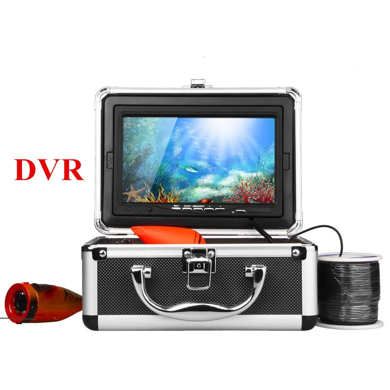 7 LCD Underwater Video Camera System Fishfinder with Light Fishing Breeding Monitoring 1000TVL 30M | Безопасность и защита