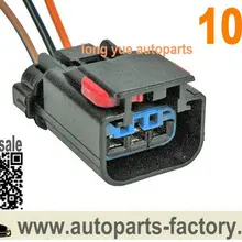 Longyue 10 шт. датчик скорости VSS 3 Терминал и косичка разъем чехол для Chrysler Dodge Jeep 12"