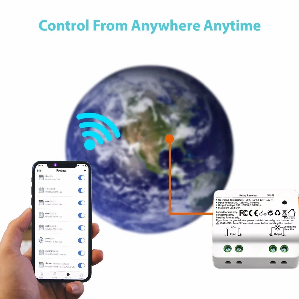 control from anywhere