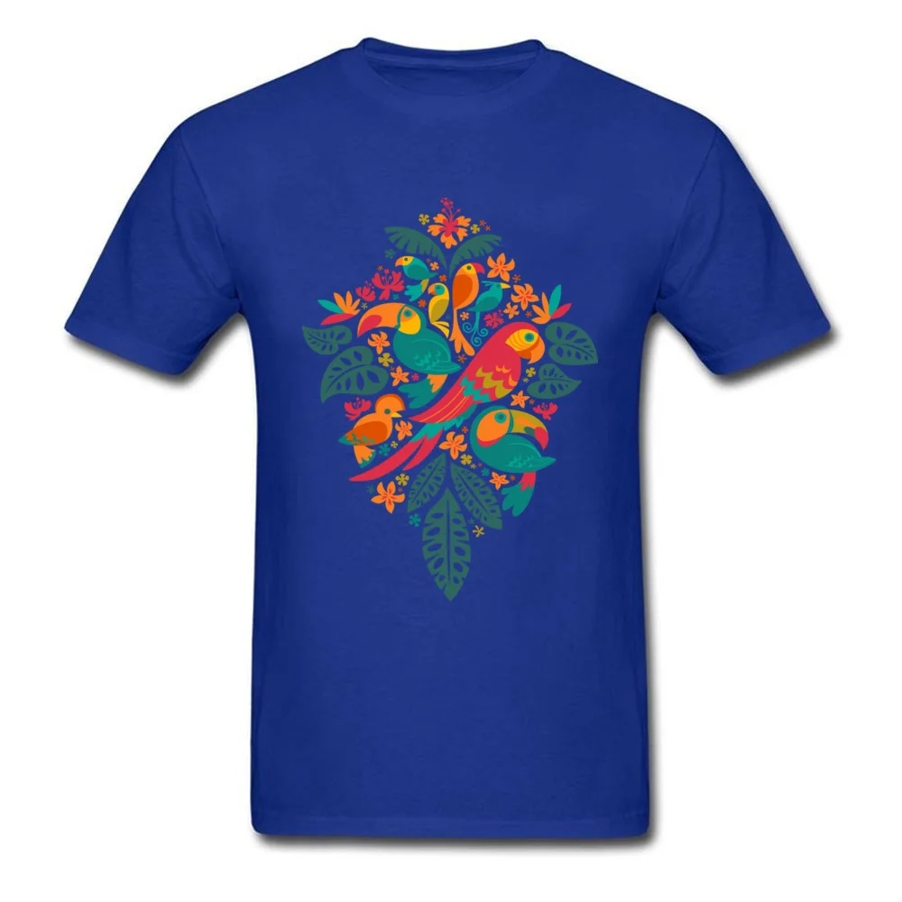 Tropicana T-shirts 2018 New Short Sleeve Simple Style Pure Cotton O Neck Male Tops T Shirt Normal T Shirt Summer/Fall Tropicana blue