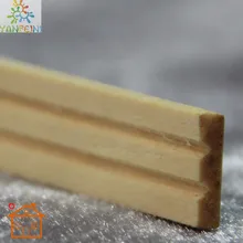 Напольный плинтус для кукол в миниатюре отделка плинтус 1/12 весы DIY милый Кукольный Миниатюрный Мини Доска# B003 brinquedos