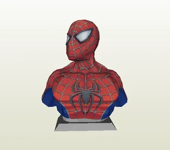 

Movie Version of Spider Man Bust 1: 1 Boutique Ornaments ( 60 Cm High ) - 3d Paper Model