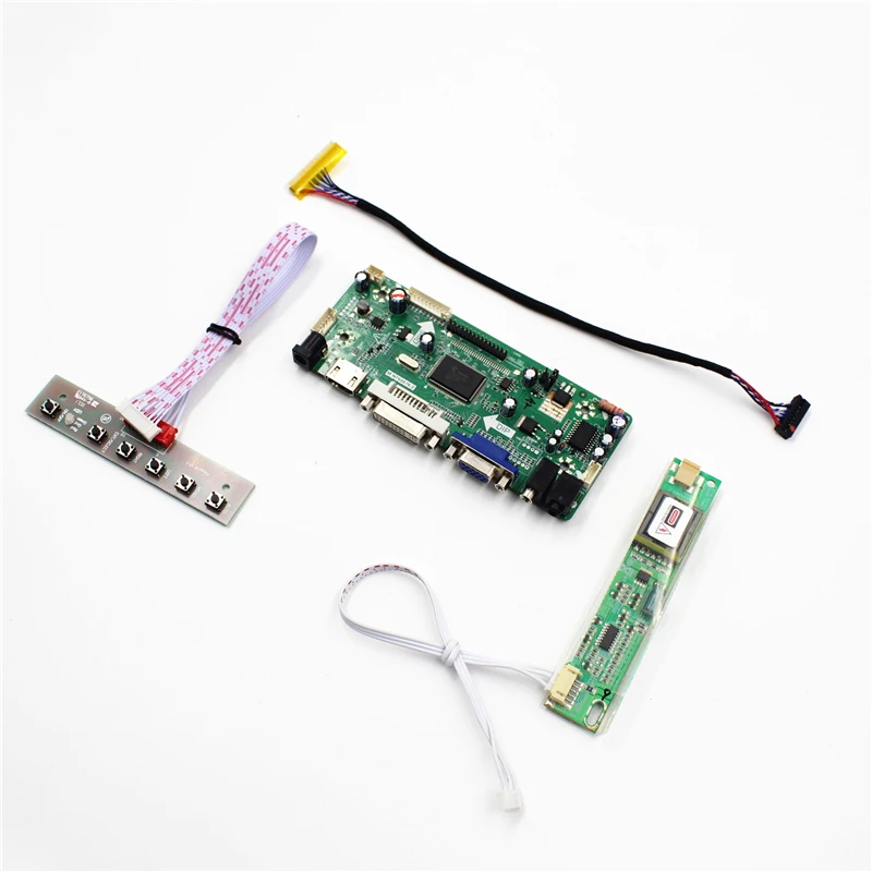 

easy DIY repair HDMI VGA DVI Audio LCD Controller Board kit compatible for 1366X768 LTN156AT01 B156XW01 V0 15.6 inch lcd panel