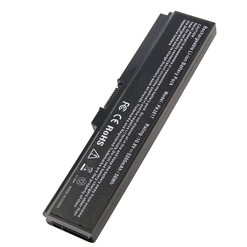 Аккумулятор для ноутбука Toshiba 7800 мАч фотосессия PA3817 L700 L600 L730 L750 L600D C600D L310 L311