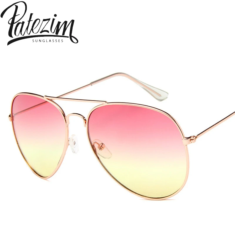 Pilot Fashion Transparent Ocean Piece Frame Sunglasses Personality Colorful | Аксессуары для одежды