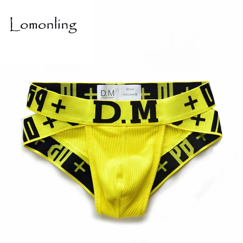 Мужское нижнее белье Lomonling модные удобные дышащие хлопковые трусы с низкой