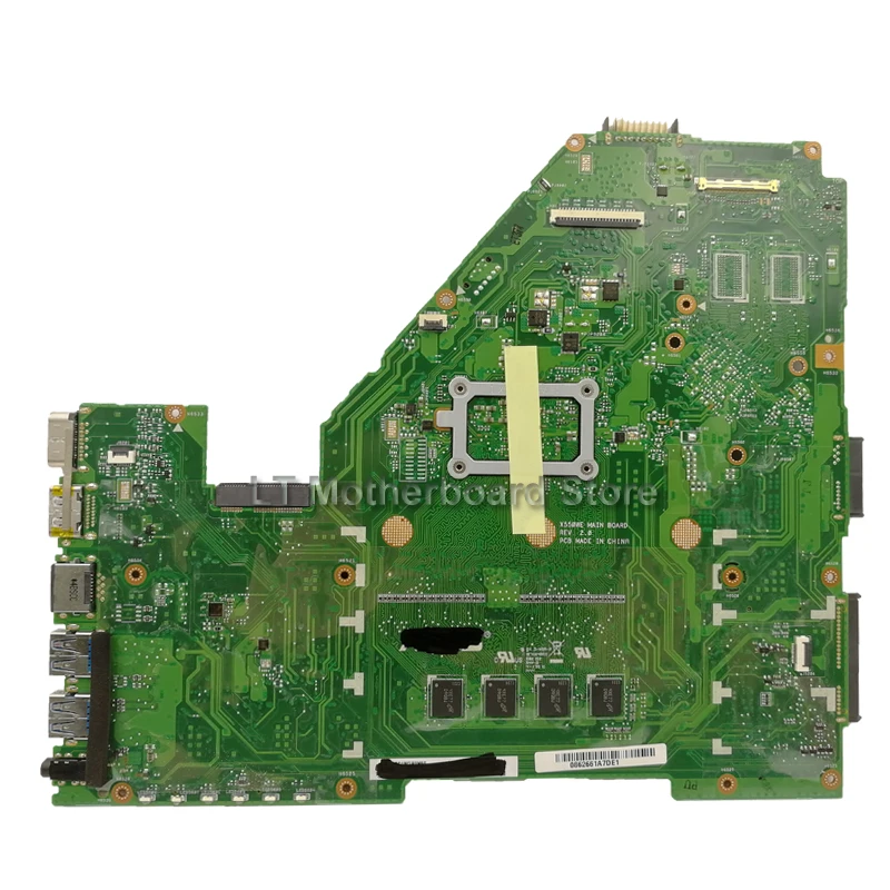 Skup X550WA laptopa płyta główna do asusa X550WA X550WAK X550W X550WE X552E X550EP X550EA Test płyty głównej płyta główna 2G RAM E1 6010 2 rdzenie