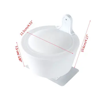 

350ml Wall Mounted Kitchen Bathroom Toilet Hand Cleanser Liquid Soap Dispenser Self-Adhesive Shower Shampoo Lotion