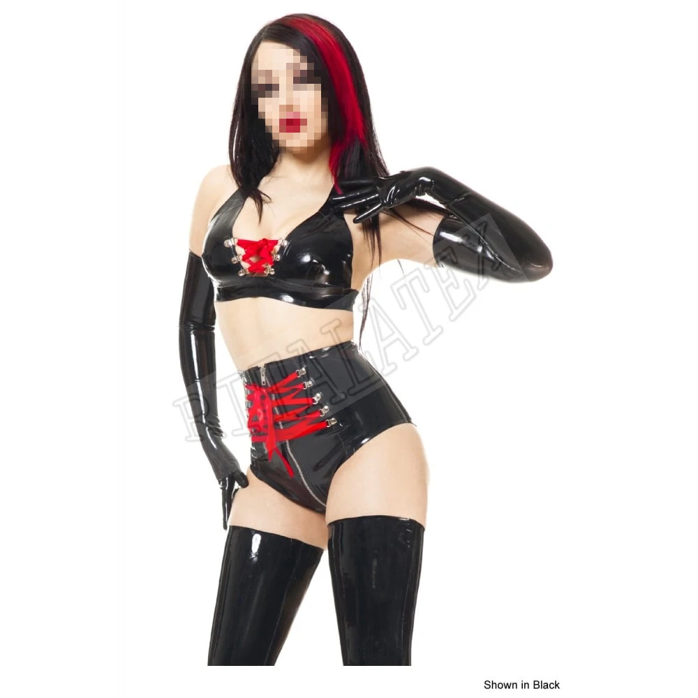 0.6MM Latex lingerie Sets Sexy Latex Mistress Dresses Bra With Knickers  High Quality Latex Rubber HandMade(NO Gloves) - AliExpress Novelty u0026  Special Use