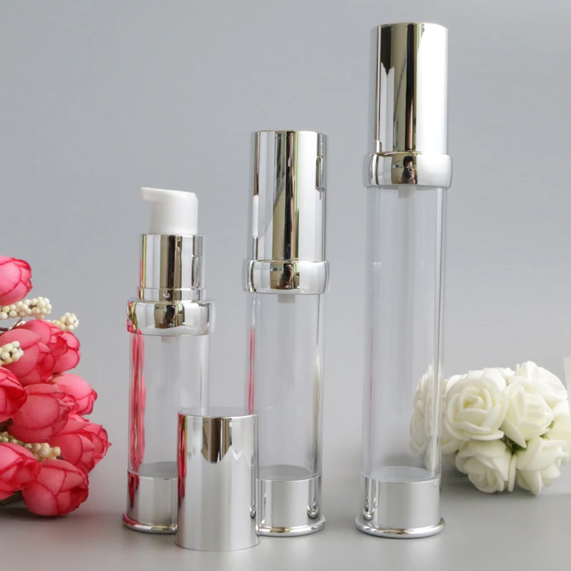 Download 20ml 30ml Empty Plastic Bottles Airless Pump Dispenser ...