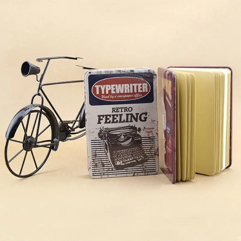 HOT Iron cover Diary notebook Notepad SketchBook Drawing graffiti Sketch Book 128 sheets Hardcover Office School Supplies Gift|sketch book|cover