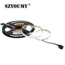 SZYOUMY 1200 Meters DC12V LED Strip Light 3014 SMD RGB 54LED/M Led Tape IP20/IP65 Led Stripe Bar String Holiday Decoration Light