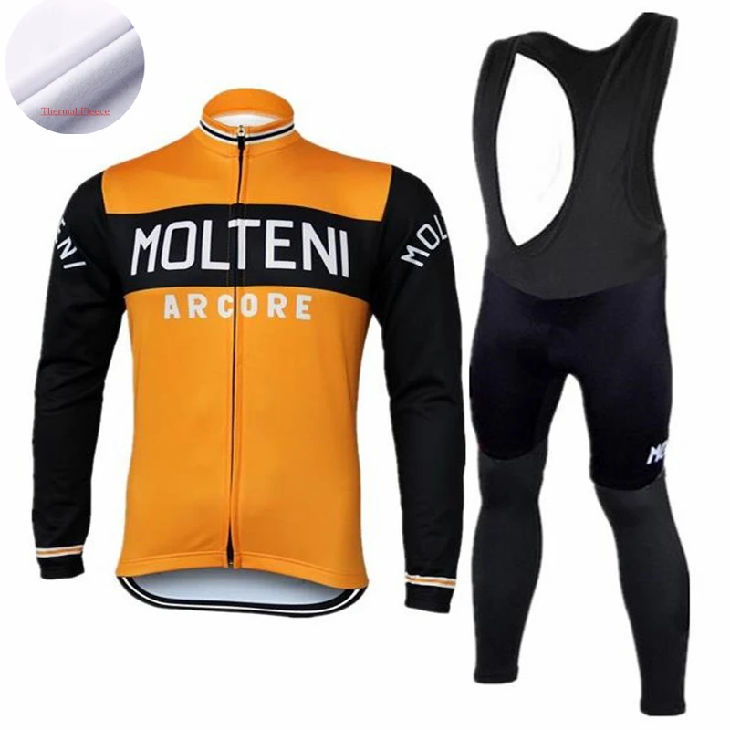 2018 Molteni الدراجات الفانيلة الرجال الشتاء الصوف طويلة الأكمام الدراجات جيرسي عدة الزي الرسمي دي ciclismo الحرارية دراجة ملابس للدراجة مجموعة 2018 Molteni الدراجات الفانيلة الرجال الشتاء الصوف طويلة الأكمام الدراجات جيرسي عدة الزي الرسمي دي ciclismo الحرارية دراجة ملابس للدراجة مجموعة