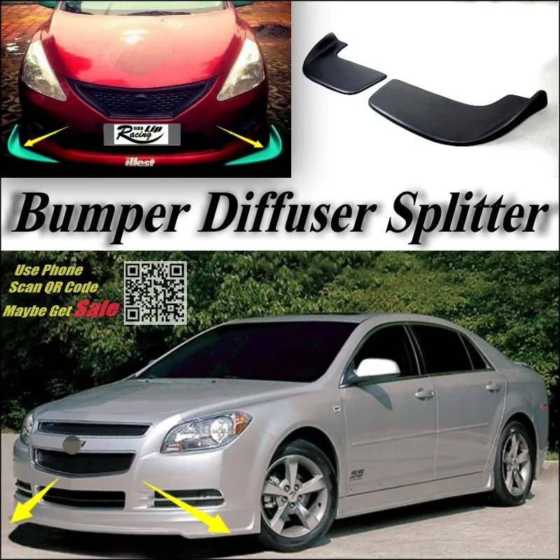 Chevrolet Malibu Splitter Deflector Diffuser Flap Chin Fin Canard