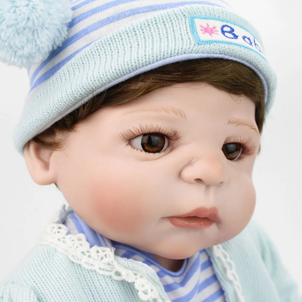 NPKDOLL 55 см кукла Baby Alive полная силиконовая кукла реборн детские товары для мальчиков Playmate Игрушки новый год подарок Рождественский подарок