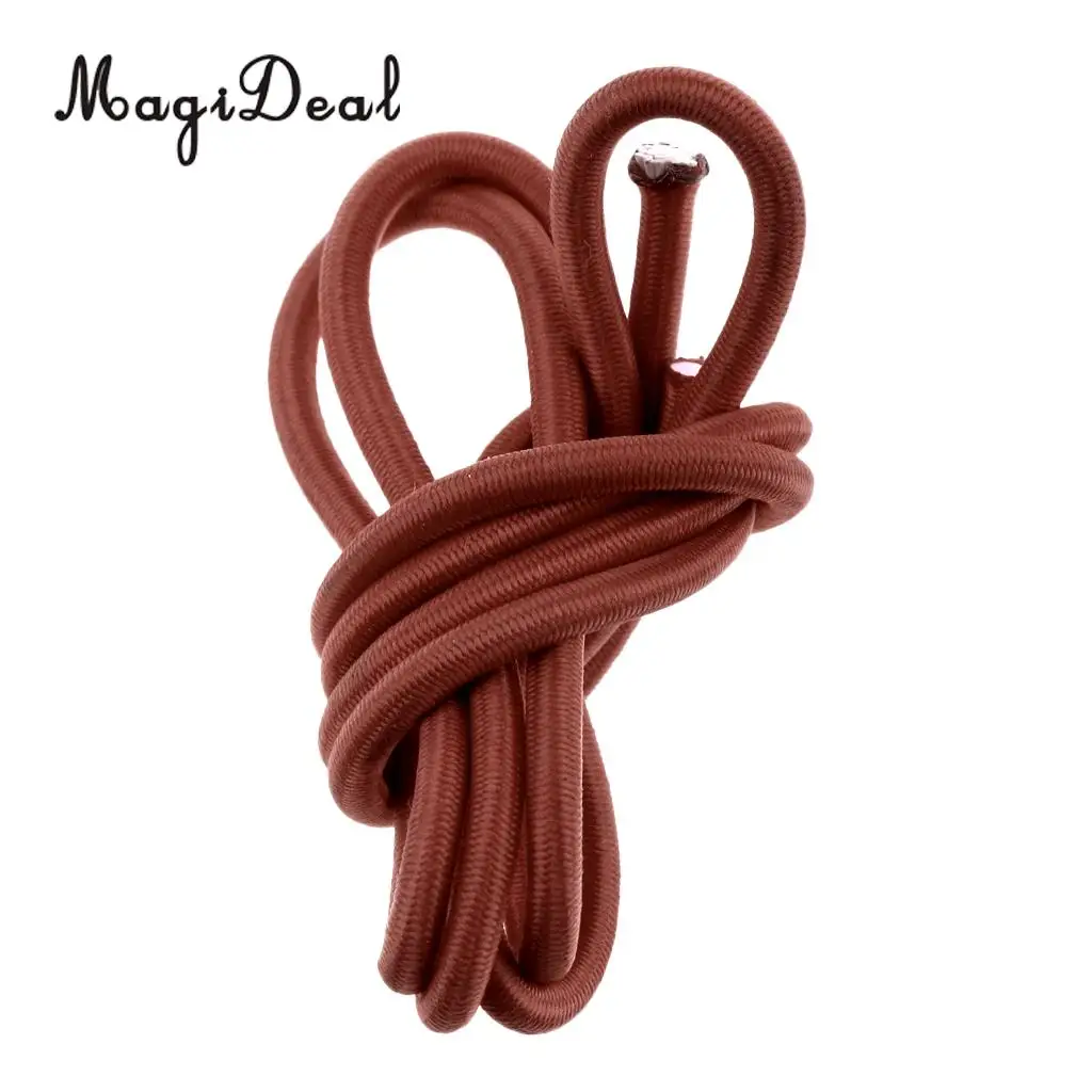 MagiDeal 4mm Heavy Duty Marine Grade Elastic Shock Cord Bungee Rope Tie Down Boat Cover Caravan DIY Craft - Various Length/Color