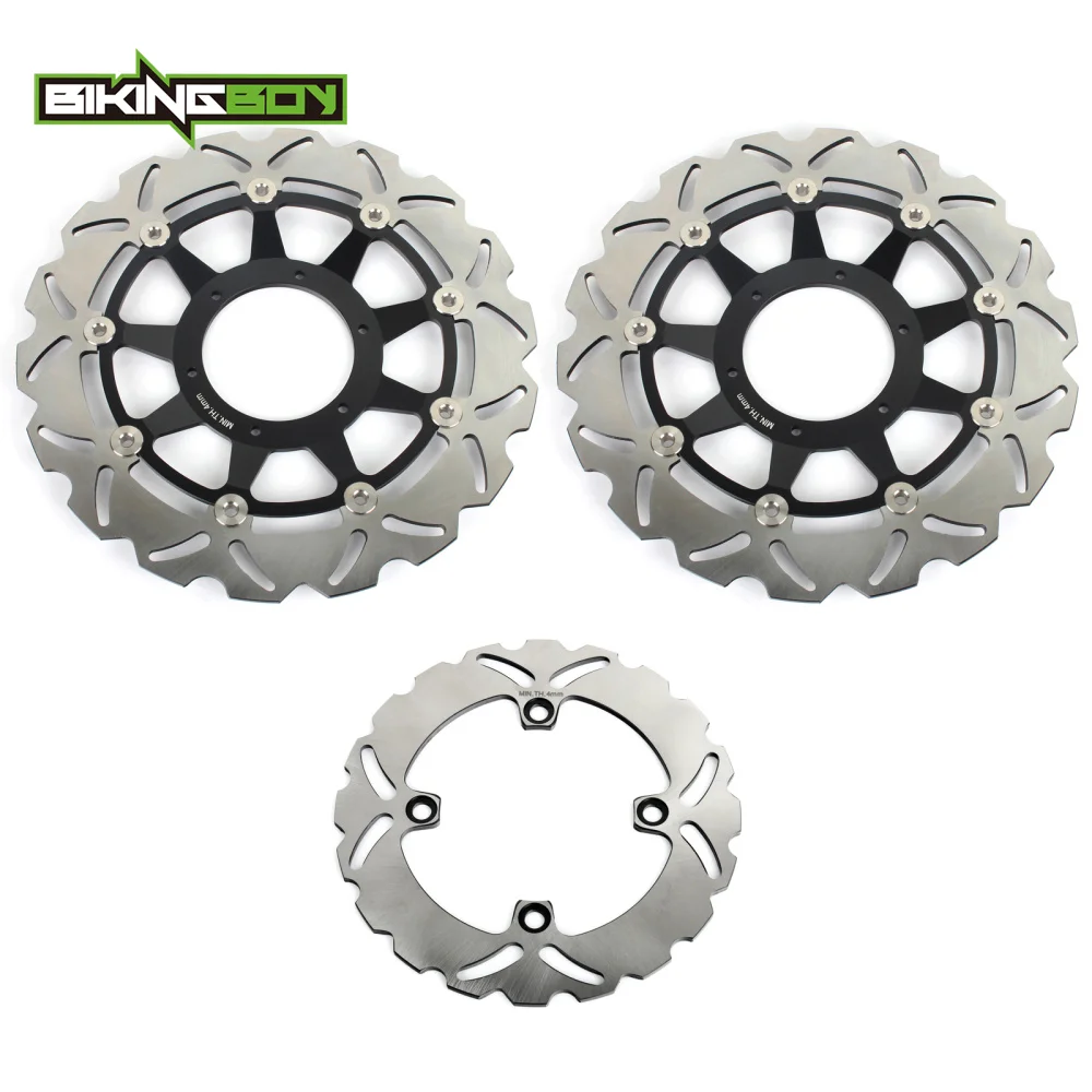 BIKINGBOY Front Rear Brake Discs Disks Rotors For HONDA CBR 1000 RR Fireblade 2008 2009 2010 2011 2012 2013 2014 2015 2016 08-16 |