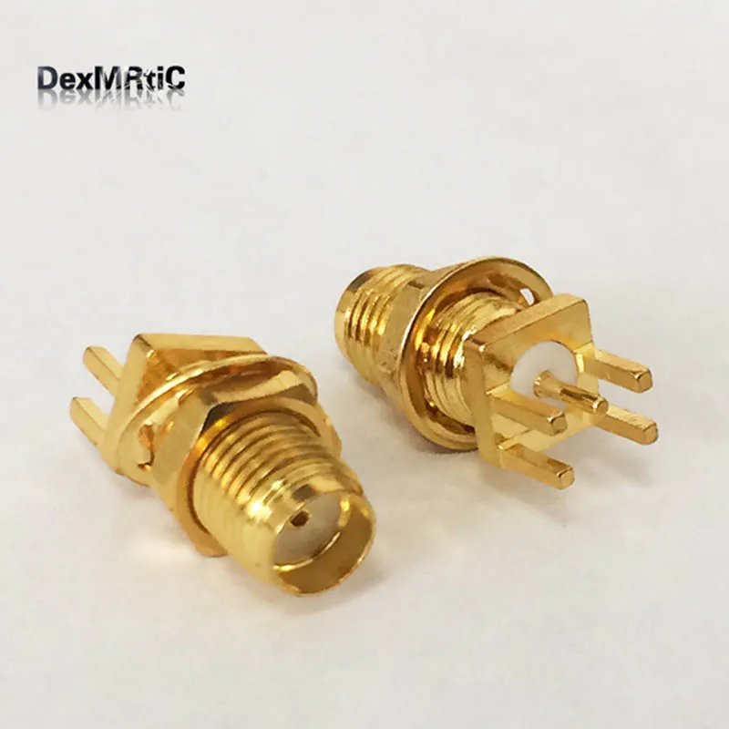 Koax Adapter FME-Stecker/>BNC-Stecker mit Gold Pin 30 Stück
