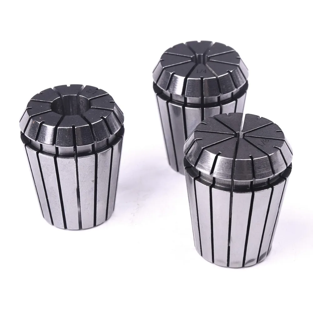 1 шт. CNC ER32 1/4 "1/8" 1/2 "зажимное приспособление для точного измерения 65MN пружинный стальной цанговый патрон инструмент для фрезерного