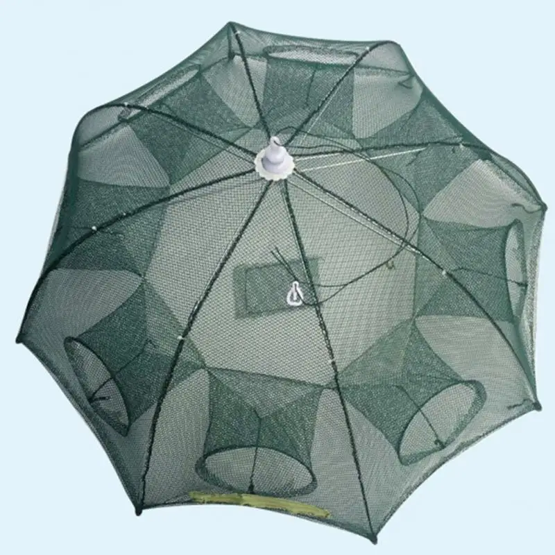 New Foldable Portable Hexagon 4/6/8 Holes Automatic Fishing Shrimp Trap Fishing Net Fish Shrimp Minnow Crab Baits Cast Mesh Trap New Foldable Portable Hexagon 4/6/8 Holes Automatic Fishing Shrimp Trap Fishing Net Fish Shrimp Minnow Crab Baits Cast Mesh Trap