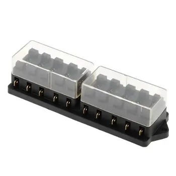 

TOYL 10x porte-fusible boite a fusibles for Auto KFZ fusibles2V plastique