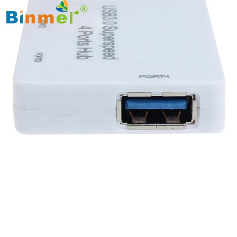 Binmer с питанием от USB 3,0 4-Порты и разъёмы SuperSpeed компактный концентратор адаптер для ПК ноутбука Mac, Sep 15