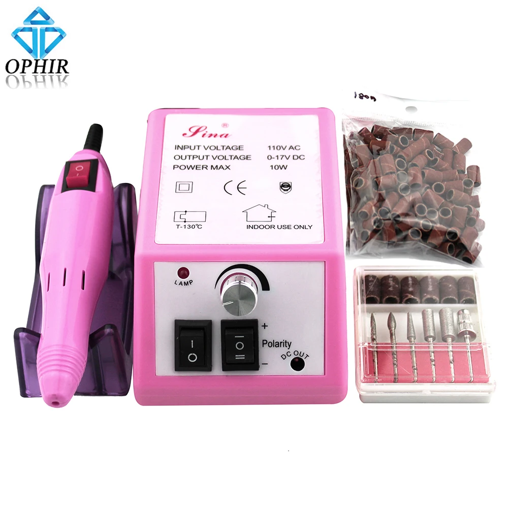 Ophir Nail Tool 20000rpm Electric Nail Drill Machine Manicure Drill