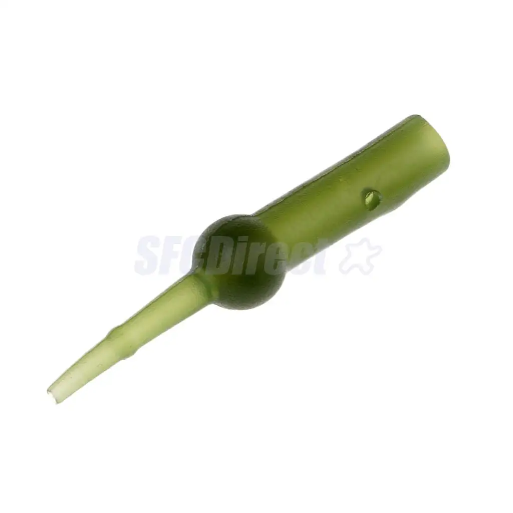 25pcs Fishing Tulip Beads Run Rig Beads Anti   Sleeve Fishing Rubbers Tubes Carp Lead Clips Tail Carp Fishing Tackle