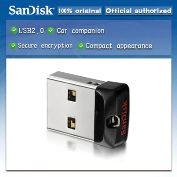 

SanDisk CZ33 USB Stick mini Pen Drives 8GB 16GB 32GB 64GB USB 2.0 pendrive USB flash drive Support Official Verification