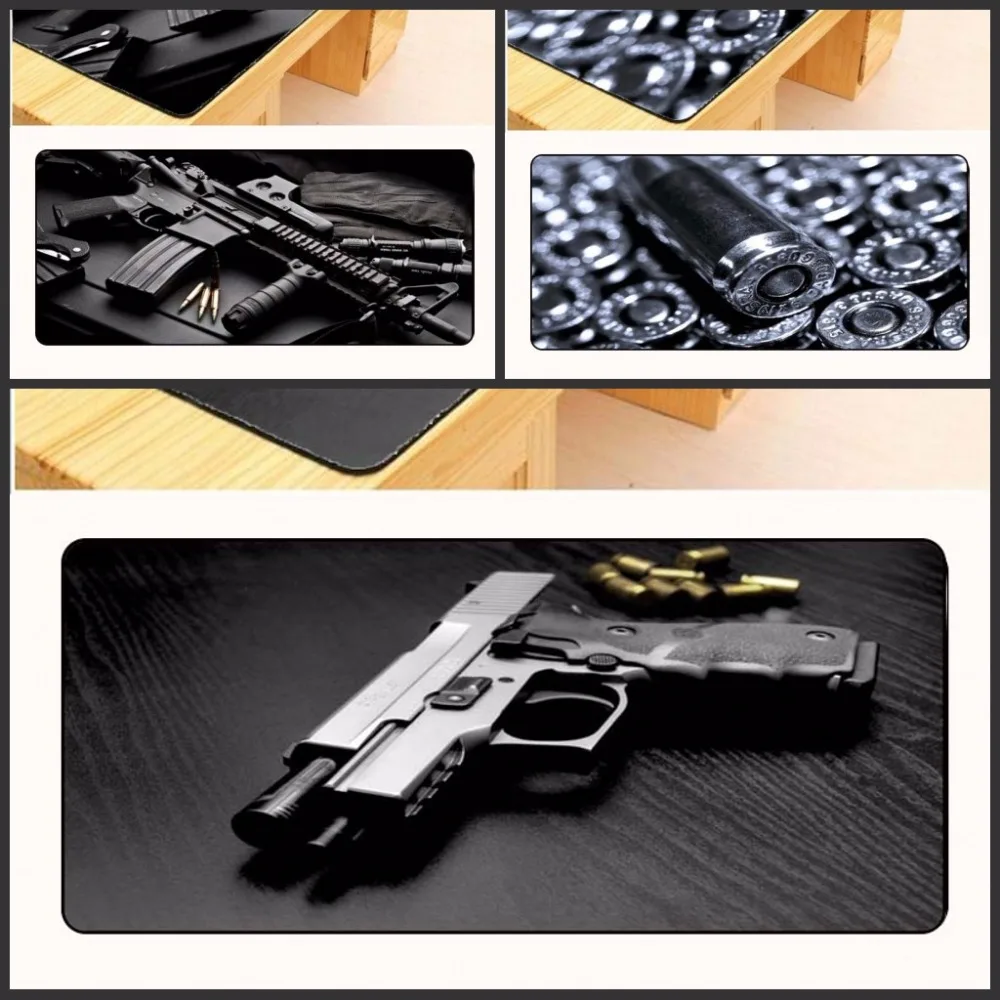 

Yuzuoan Simple Design Speed Gun parts Game MousePads Computer Gaming Large Overlock Mouse Pad Gamer Play Mats Version Mousepad
