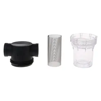 

1 Pc 3/4" Irrigation High Flow Pipeline Filter Garden Pond Inline Mesh Strainer Water Pump Filters