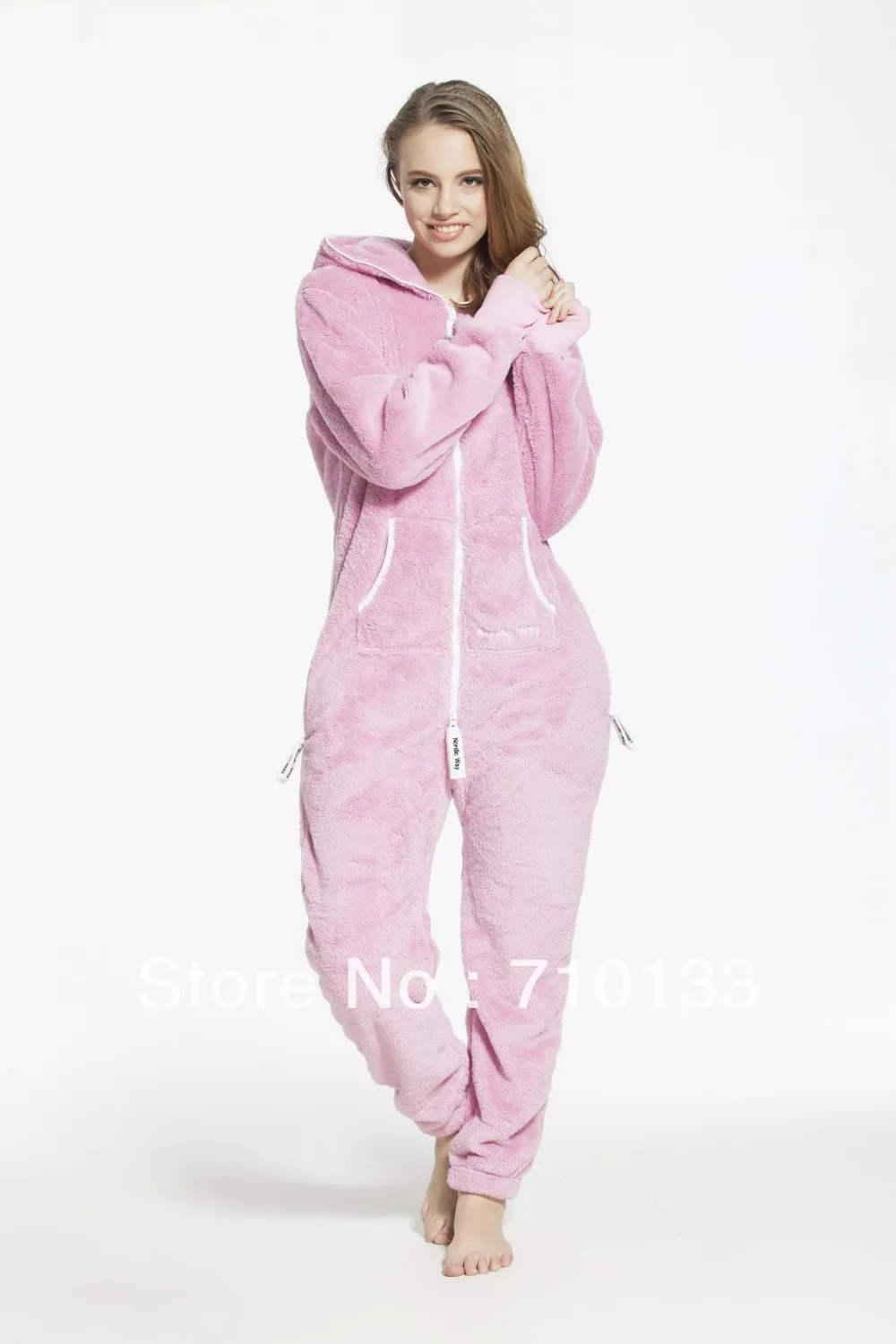 teddy fleece jumpsuit