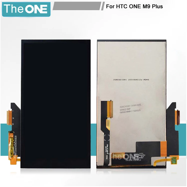 

5 pcs For HTC One M9+ M9 Plus LCD Display With Touch Screen Digitizer Assembly Replacement Black Free Shipping