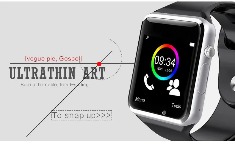 Bluetooth Смарт-часы W8 и A1 с TF sim-картой камера наручные часы для IOS iphone samsung Android Smartwatch поддержка whatsapp