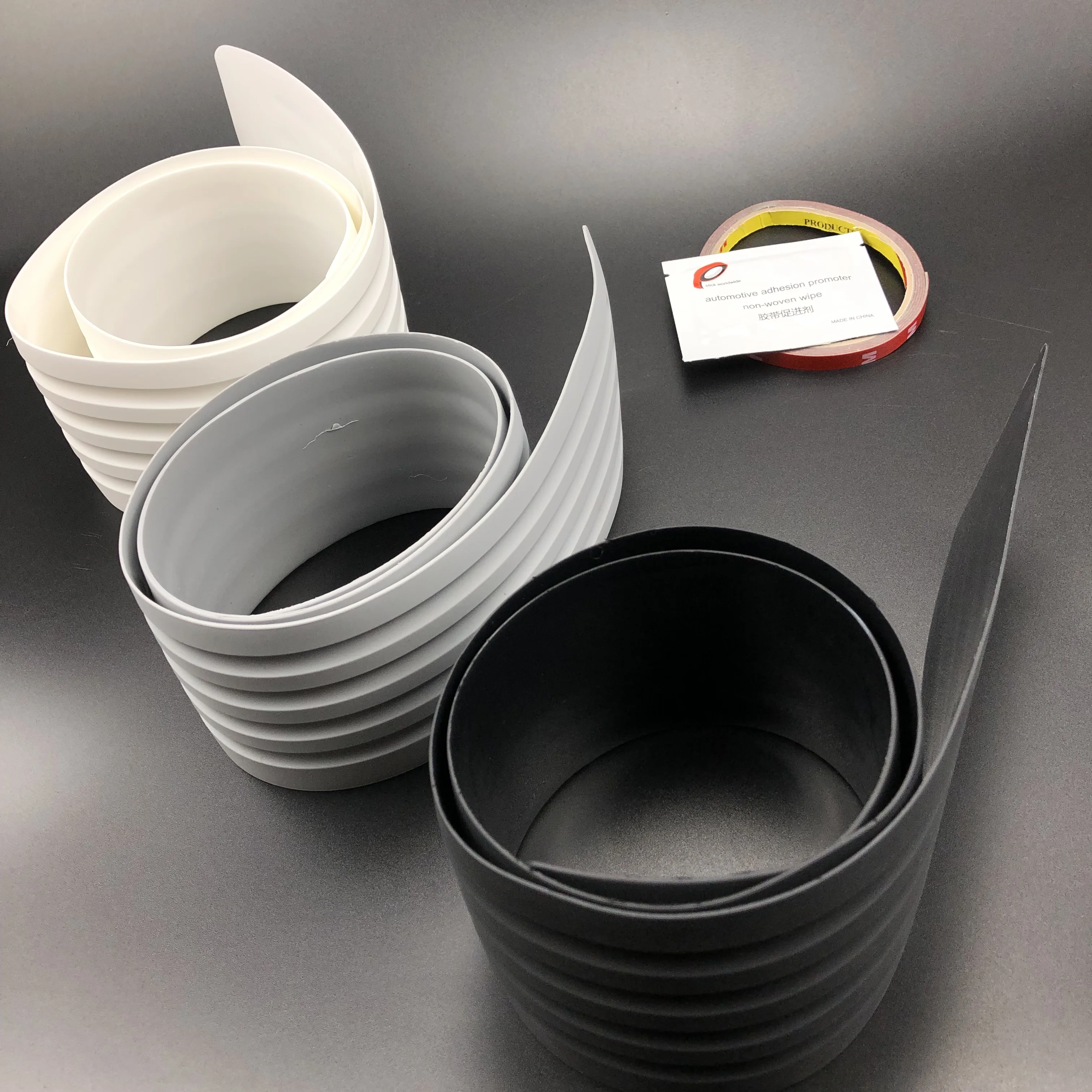 Protezione Paraurti Posteriore Per Renault - Striscia In Fibra Di Carbonio 90cm Anti-Graffio - Foto 4